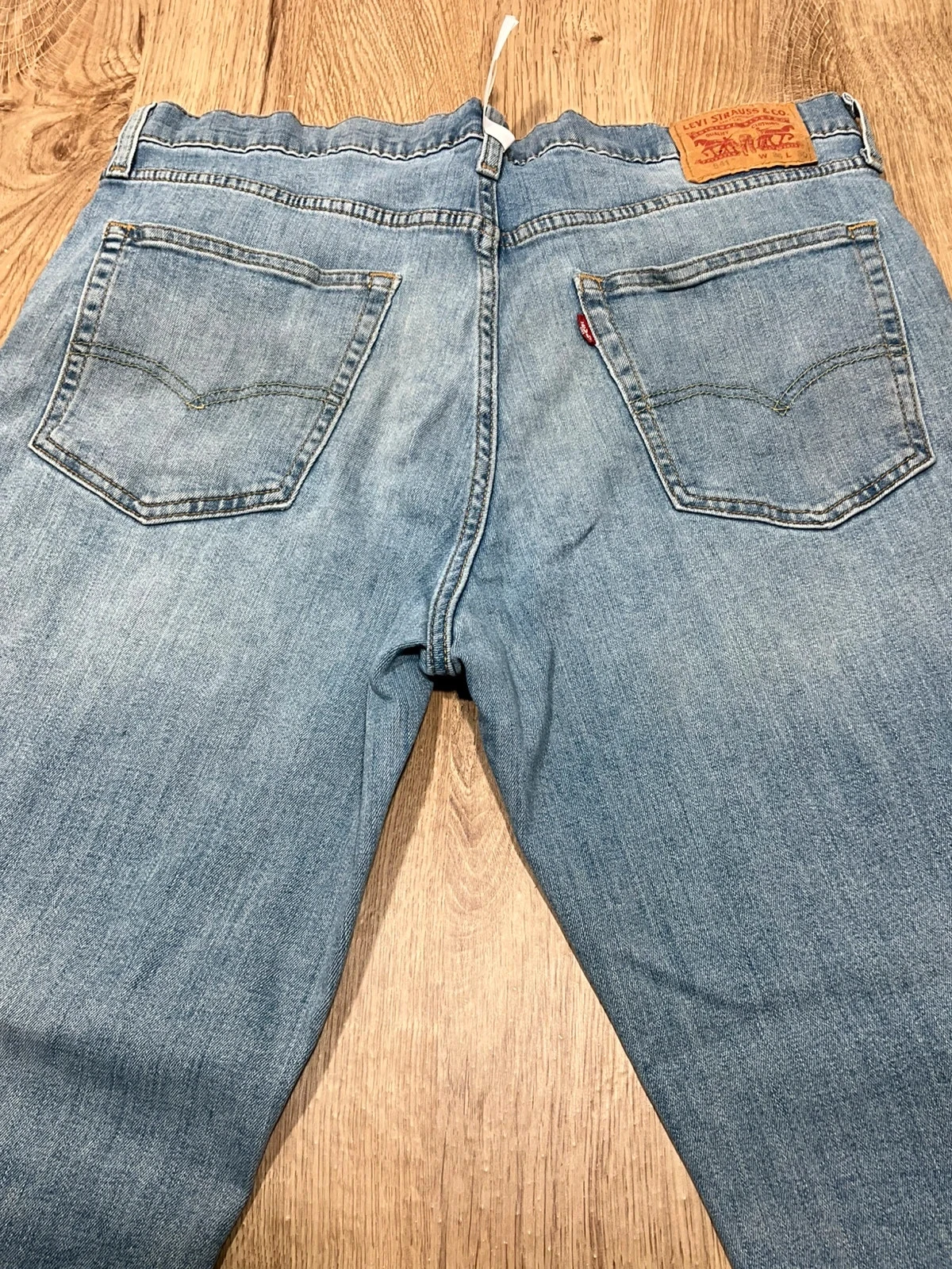 Jean Levi's 541 Athletic Taper W36 L30 Vintage Bleu Clair Délavé  Lvh 193 – photo 9